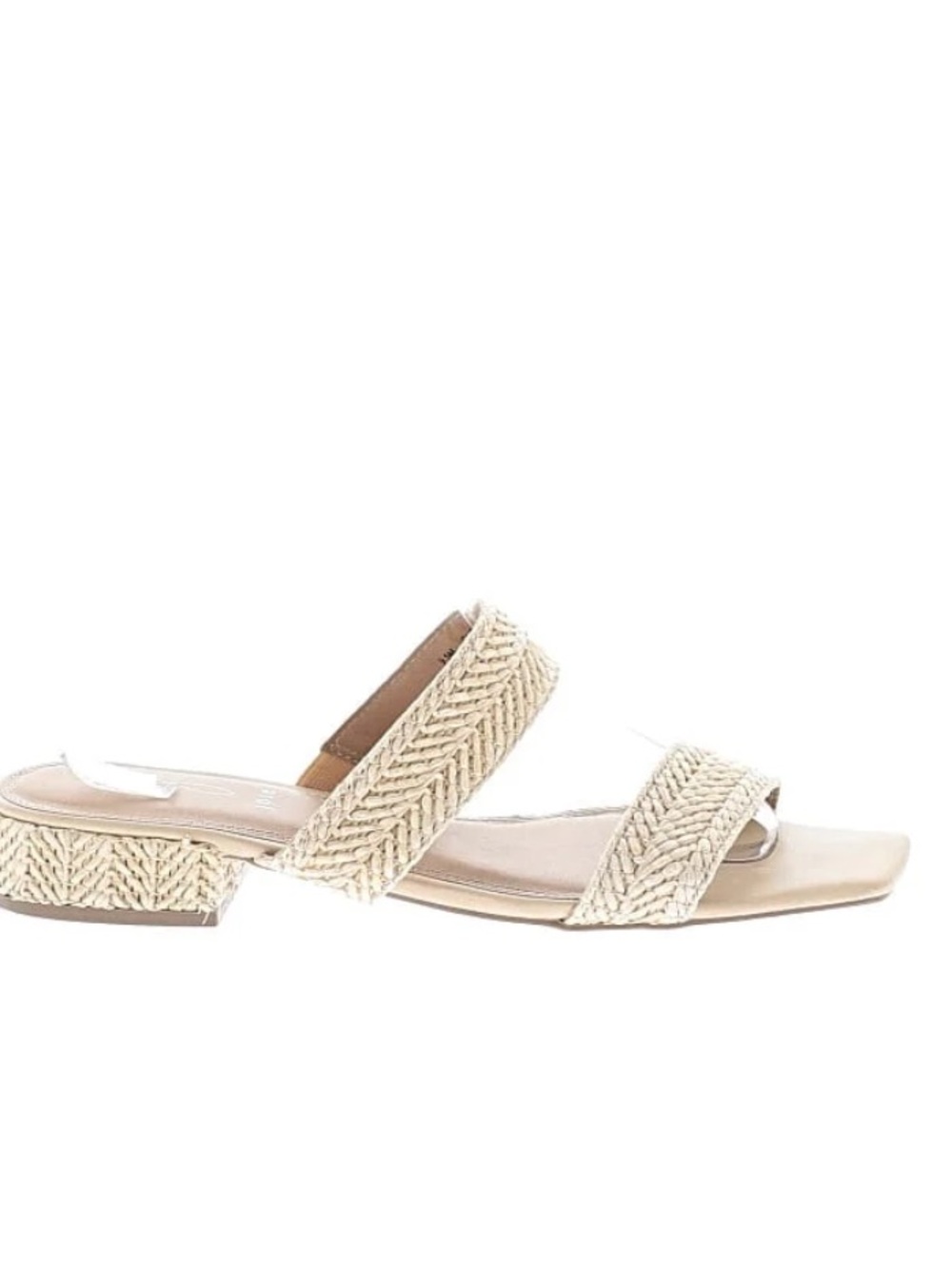 JOIE Cherish Tan Rattan cream Straw Women's Sandals in size 10